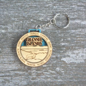 Keychain | Channel Islands NATIONAL PARK, Gift for Hikers / Family / Camping / Memories / Vacation