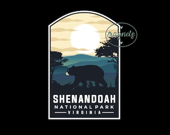 Magnet | Shenandoah National Park | Fridge Magnet | Kitchen Magnet | Refrigerator Magnet | 2.5"x3.5"