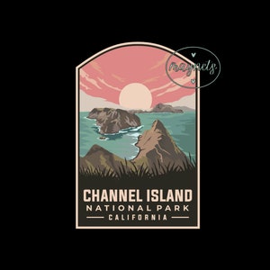 Magnet | CHANNEL ISLAND NATIONAL Park | Fridge Magnet | Kitchen Magnet | Refrigerator Magnet | 2.5&quot;x3.5&quot;