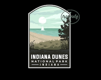 Magnet | Indiana National Park | Fridge Magnet | Kitchen Magnet | Refrigerator Magnet | 2.5"x3.5"