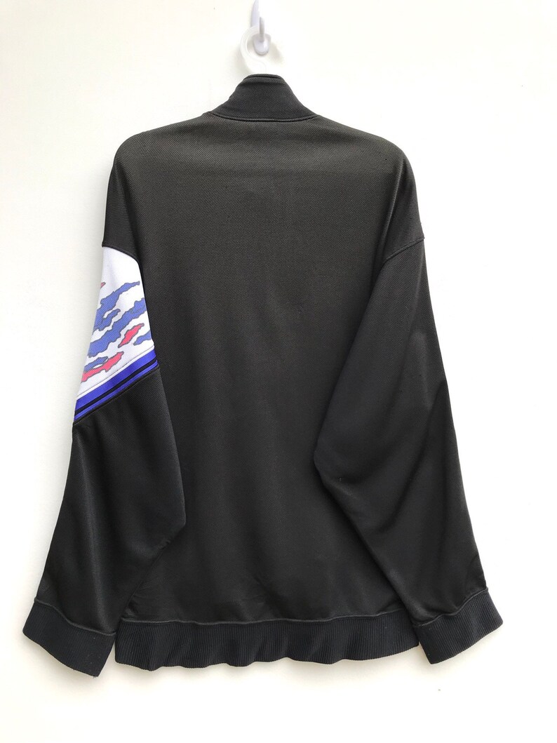 Vintag Kappa Colourblock Sweater Jacket Vintage Sweatshirt Vintage Jacket 90s Aesthetic Clothing Comfy Large