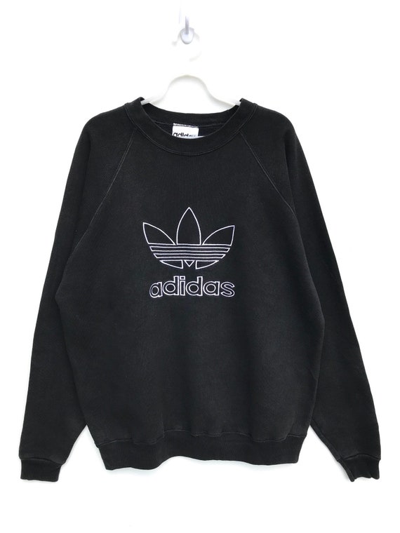 adidas embroidered sweatshirt