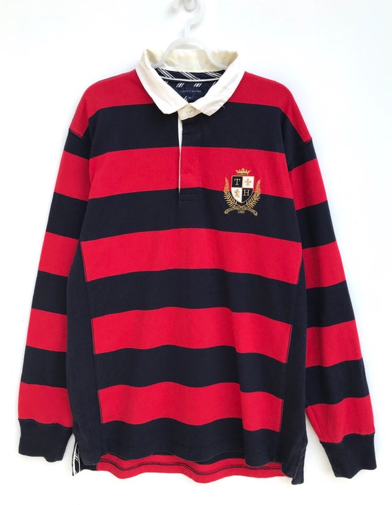 Vintage Tommy Hilfiger Striped Polo 