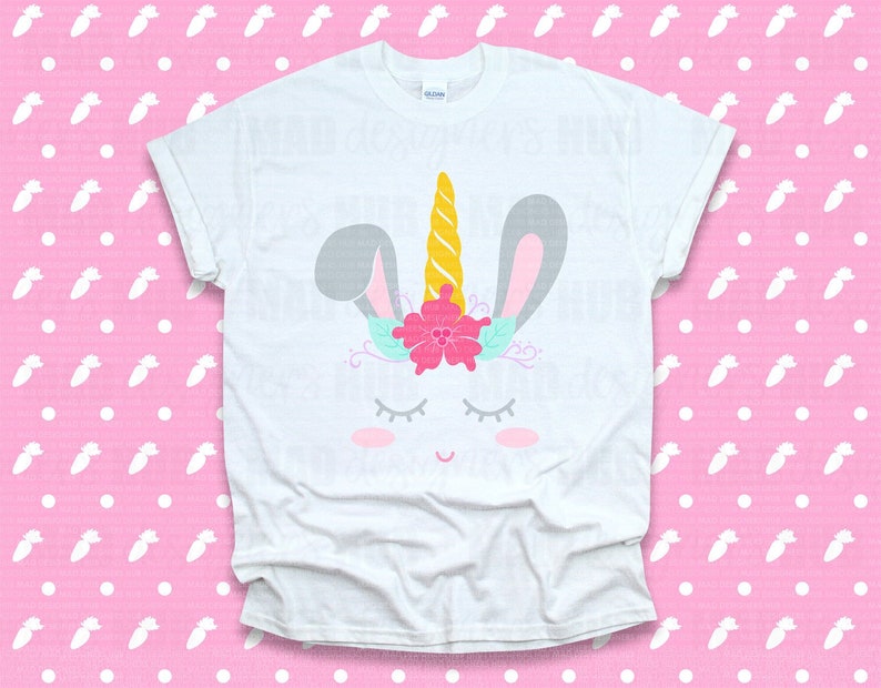Download Easter Unicorn Bunny SVG Cute Easter Designs Easter Bunny ...
