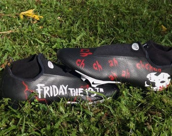 Botas de fútbol personalizadas del viernes 13