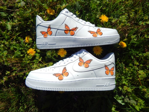 orange butterfly af1