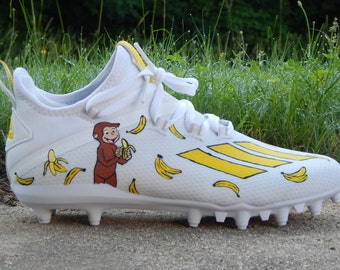 Youth Custom Cleats Curious Monkey 