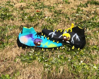 cool custom football cleats