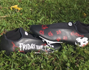 Custom Friday the 13th voetbalschoenen