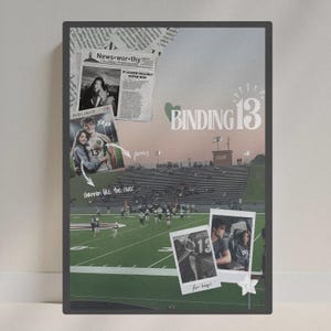 Johnny and Shannon Binding 13 Keeping 13 Friends Poster | Booktok Liebhaber Romantik Geschenk | Chloe Walsh | Buchliebhaber | Jungen von Tommen-Serie