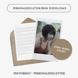 Carta Personalizada de Yuzuha Usagi | AiB | 1500 Palavras | Carta Digital Personalizada