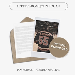 Liebesbrief von John Logan The Mistake |1500 Wörter | Digitaler Brief | Nicht personalisiert | Genderneutrale Sprache | Sofortdownload | PDF-Datei