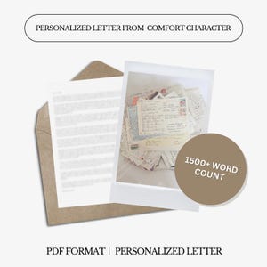 Carta personalizada del personaje Comfort / Personalizada / Todos los fandoms / Anime / Libros / TV / Películas / Carta digital personalizada
