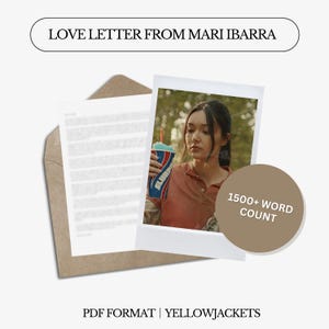 Liebesbrief von Mari Ibarra | GelbJacken | 1500 Wörter | Geschlechtsneutral | Sofort Download Digitaler Brief
