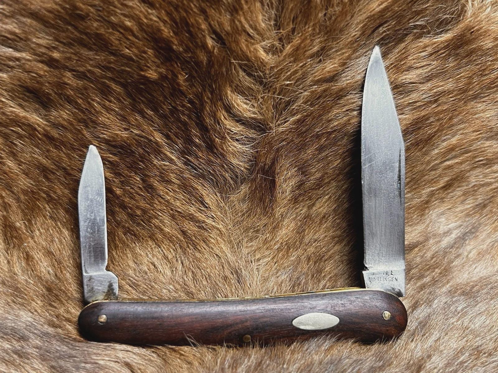 SOLINGEN リンダーゾーリンゲン　鹿彫刻　 Old Solingen SOLINGEN リンダーゾーリンゲン 鹿彫刻 Old Solingen リンダー