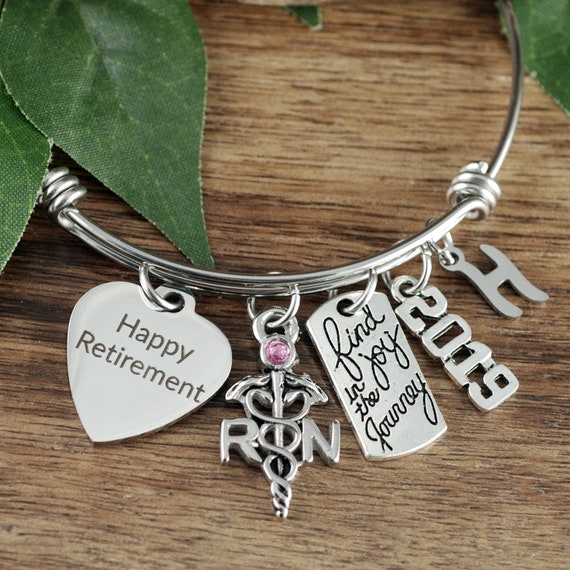 Retirement Gift Personalized Happy Retirement Gift For Her Etsy