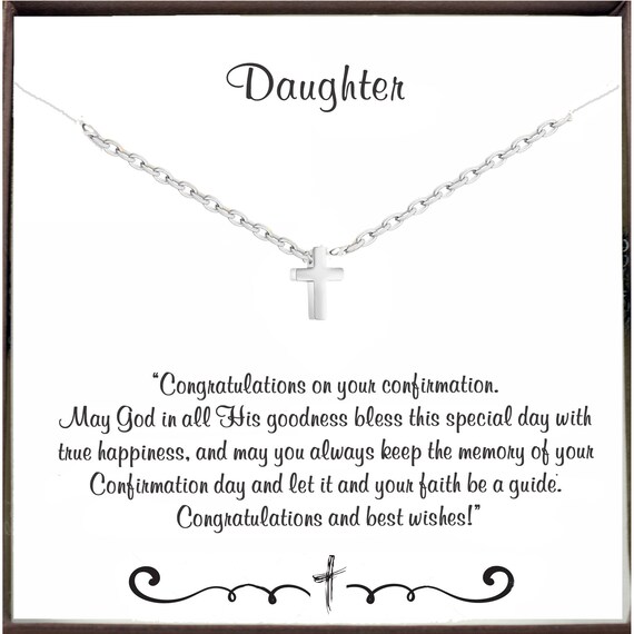 Daughter Confirmation Gift Confirmation Gift Baptism Gift Etsy