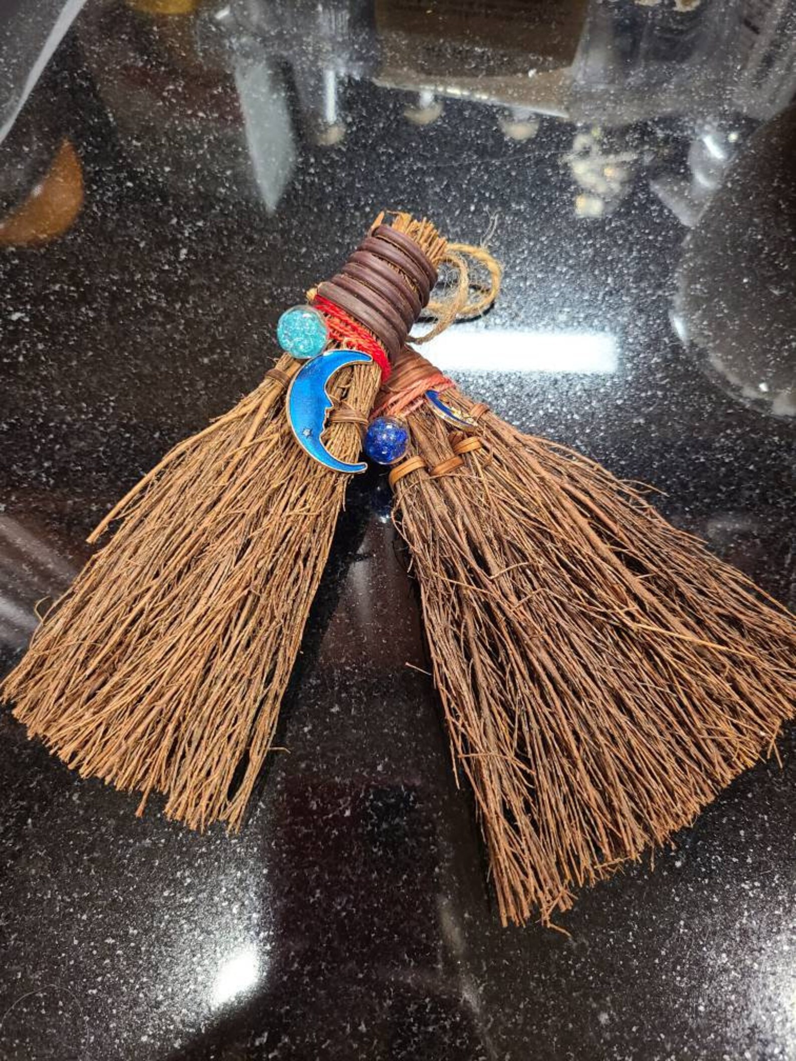 Cinnamon good luck broom Etsy