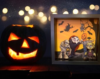 Halloween Frame Etsy