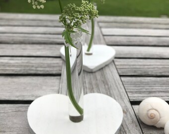 Heart vase vase in vintage look Mini XL Miegje