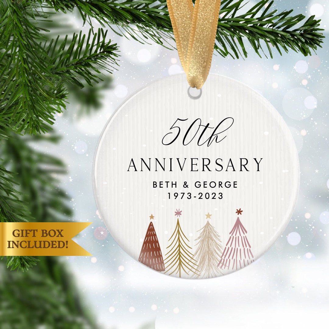 50th Anniversary Christmas Ornament 