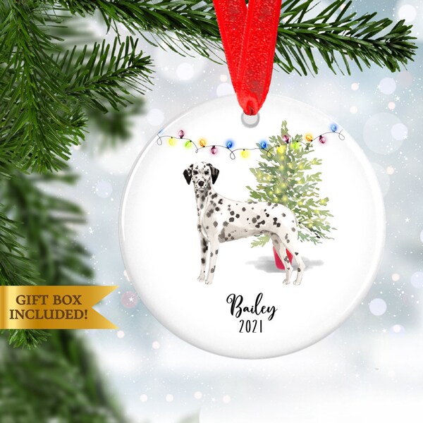 Dalmatian Ornament Etsy
