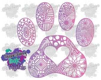 Download Paw Mandala Svg Etsy Download Paw Mandala Svg Etsy