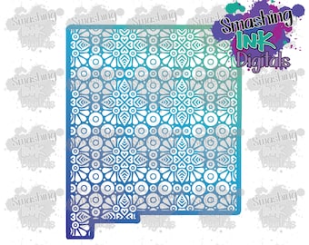 ニューメキシコ マンダラ PNG/フルカラー昇華デザイン/デジタル クリップアート/PNG クリップアート/印刷可能なクリップアート/PDF クリップアート/印刷可能な PNG/透明 PNG