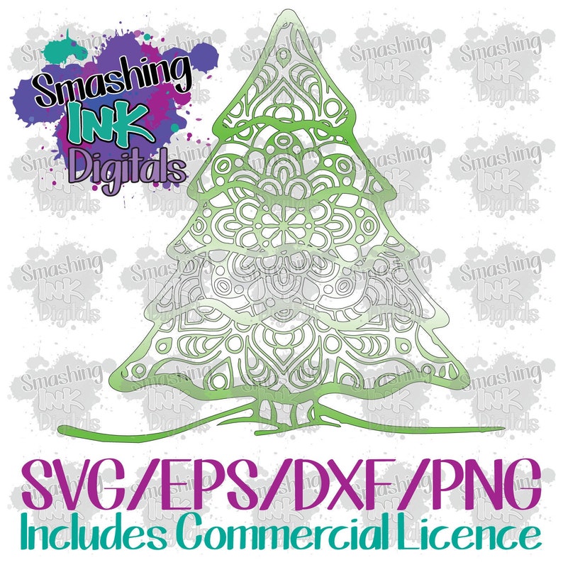 Free Free 268 Tree Mandala Cricut SVG PNG EPS DXF File