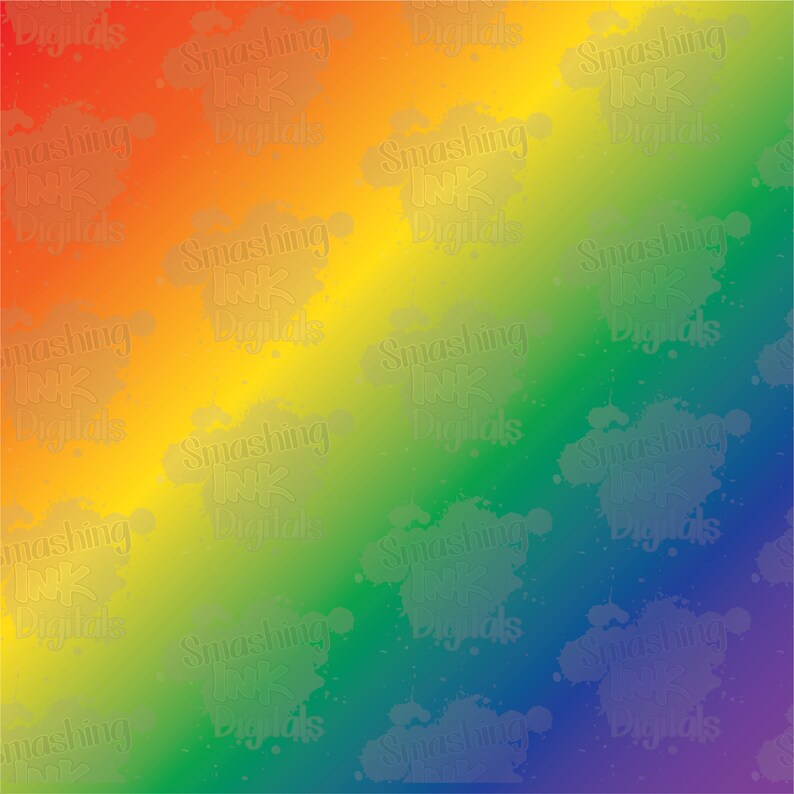 Rainbow Ombre Digital Paper/ Set of 8 Digital Backgrounds/Digital Patterns/Printable Backgrounds/Scrapbook Patterns/Commercial Use image 8