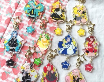 Vocaloid Glitter Dangle Charms