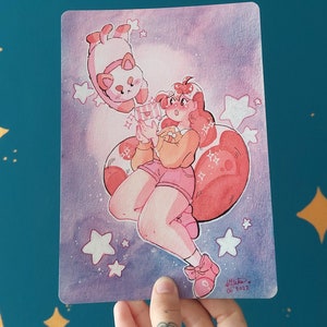 Bee and Puppycat Print