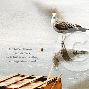 Postkarte Heimweh