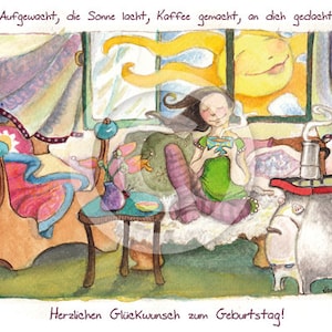 Postkarte Geburtstag 01
