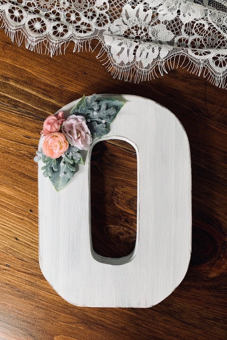 Nursery Letter Wooden Letter Wall Hanging Monogram Etsy