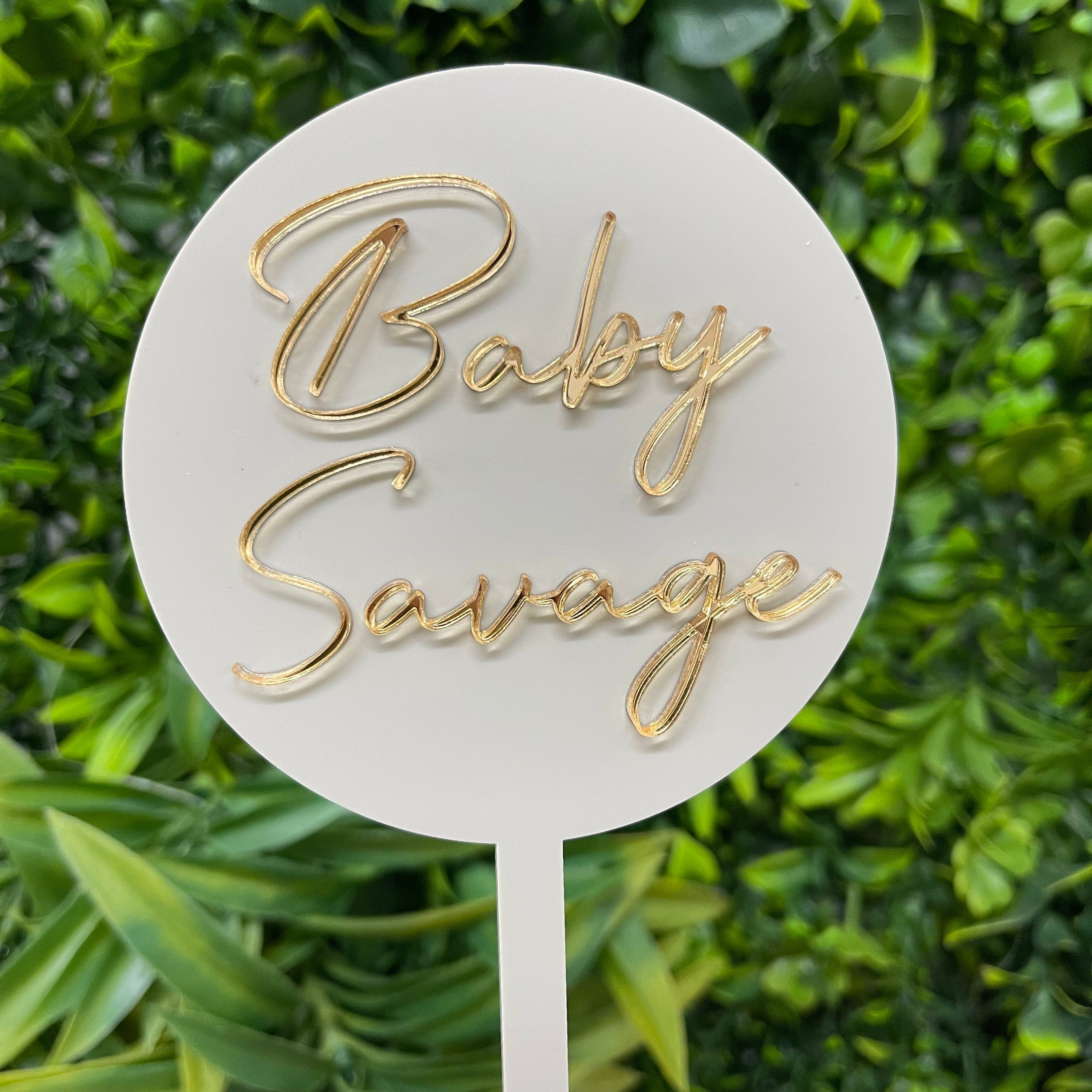 Custom Baby Shower Cake Topper Personalised Age Cake Topper Etsy UK — free download