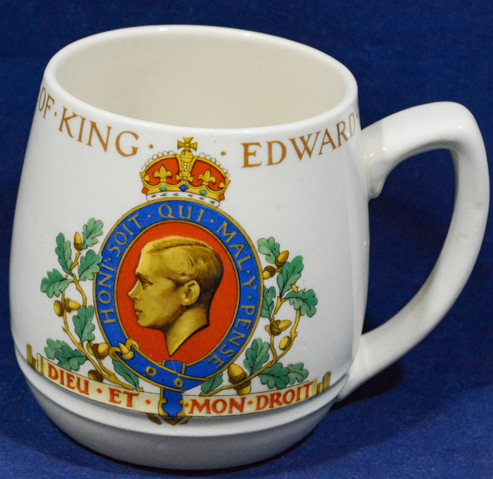 King Edward VIII May 1937 Coronation Commemorative Mug 3.25 | Etsy