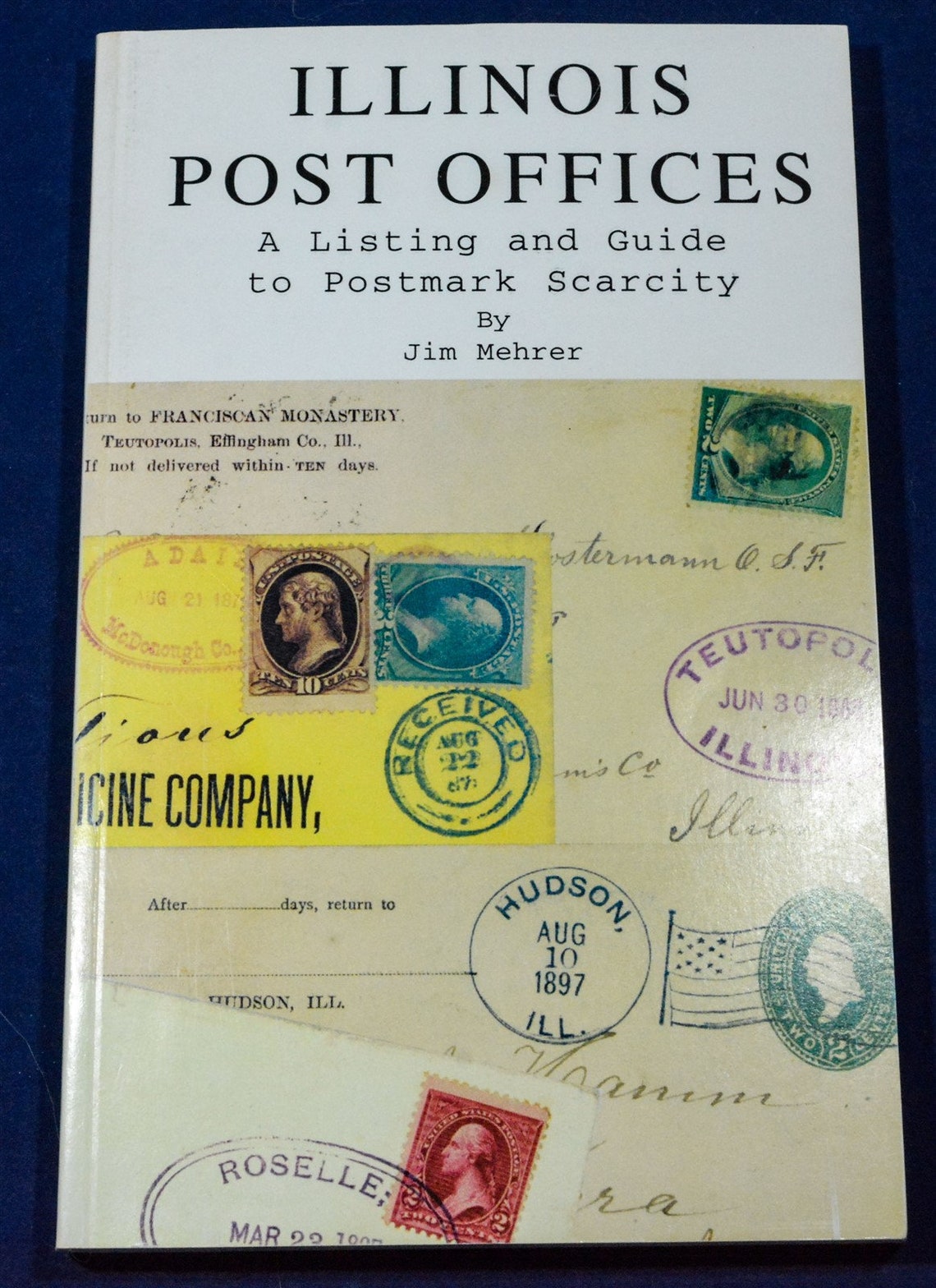 Illinois Post Offices Listing and Guide to Postmark Scarcity Etsy