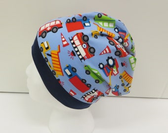 Beanie - Mütze Autos Kindermütze