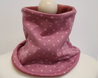 Children - Slip Scarf, Loop Hose Scarf Stars Girls