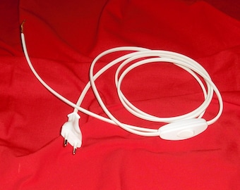 Kabel mit Schalter und Stecker, Kabel, Schalter, Stecker