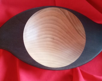 Bol décoratif en bois tourné bol en bois