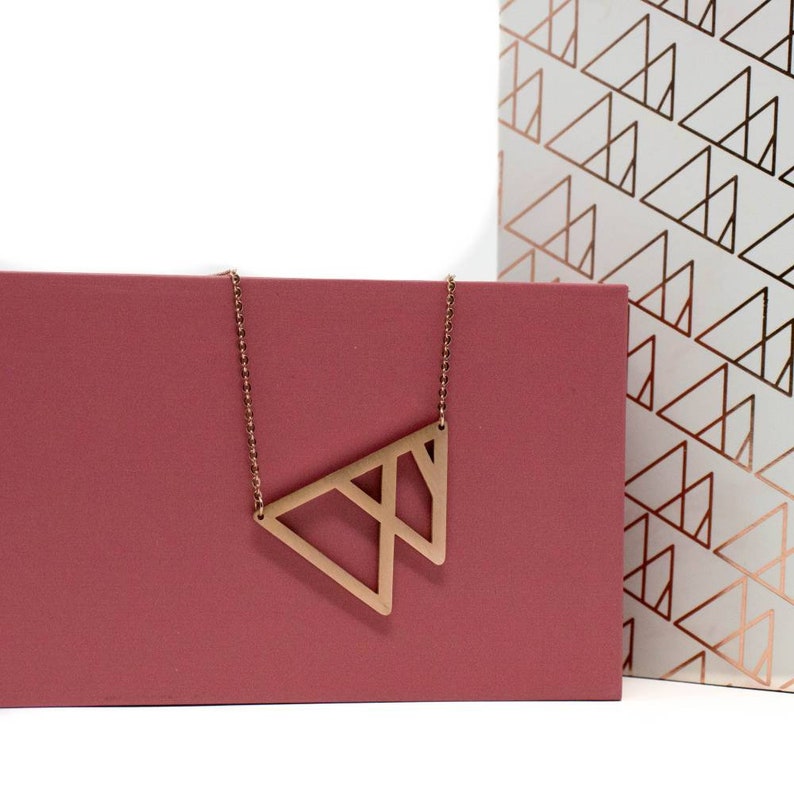 Stainless Steel Minimal Pendant Necklace