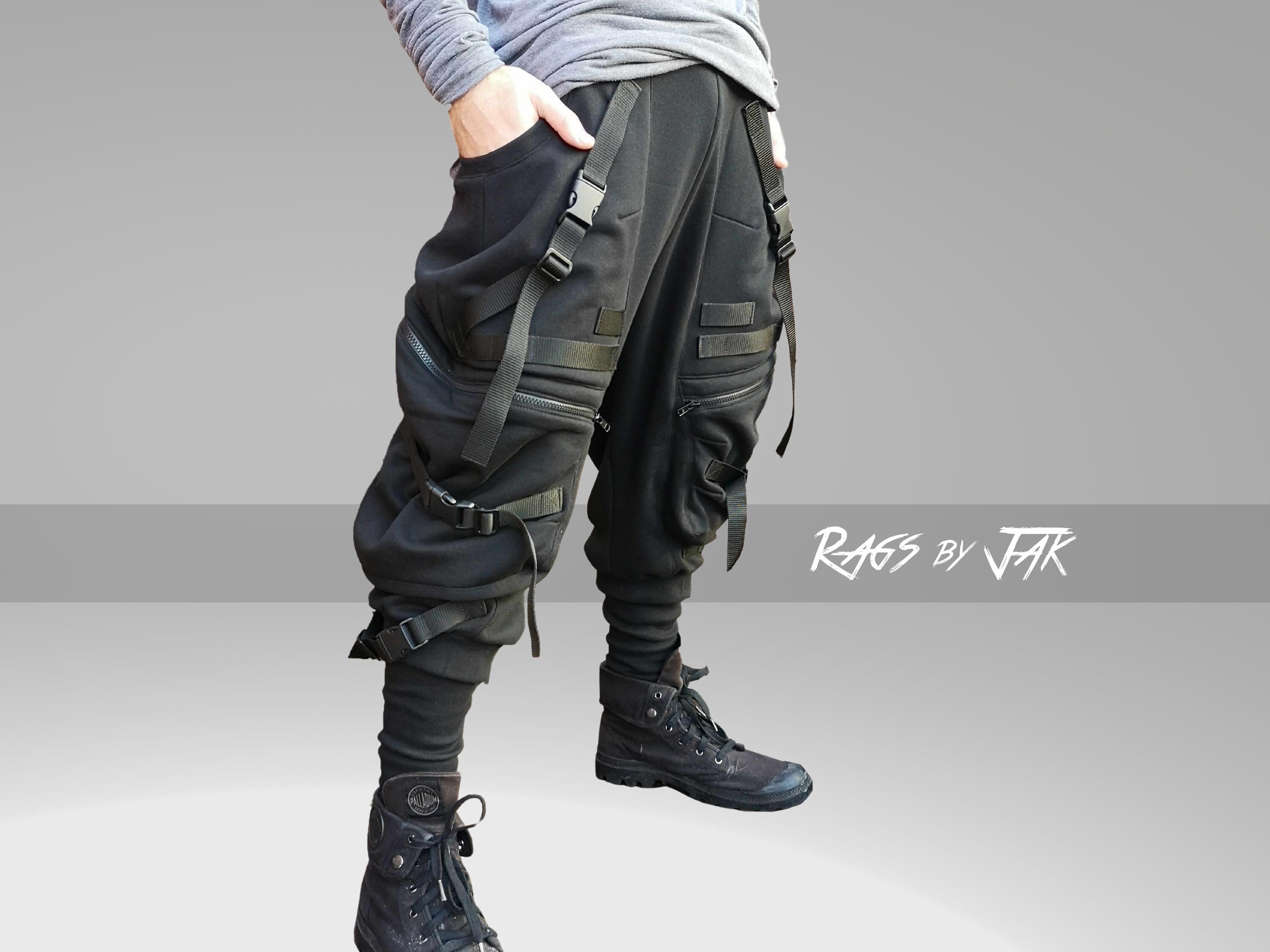 Techwear Pants Men Etsy Ireland