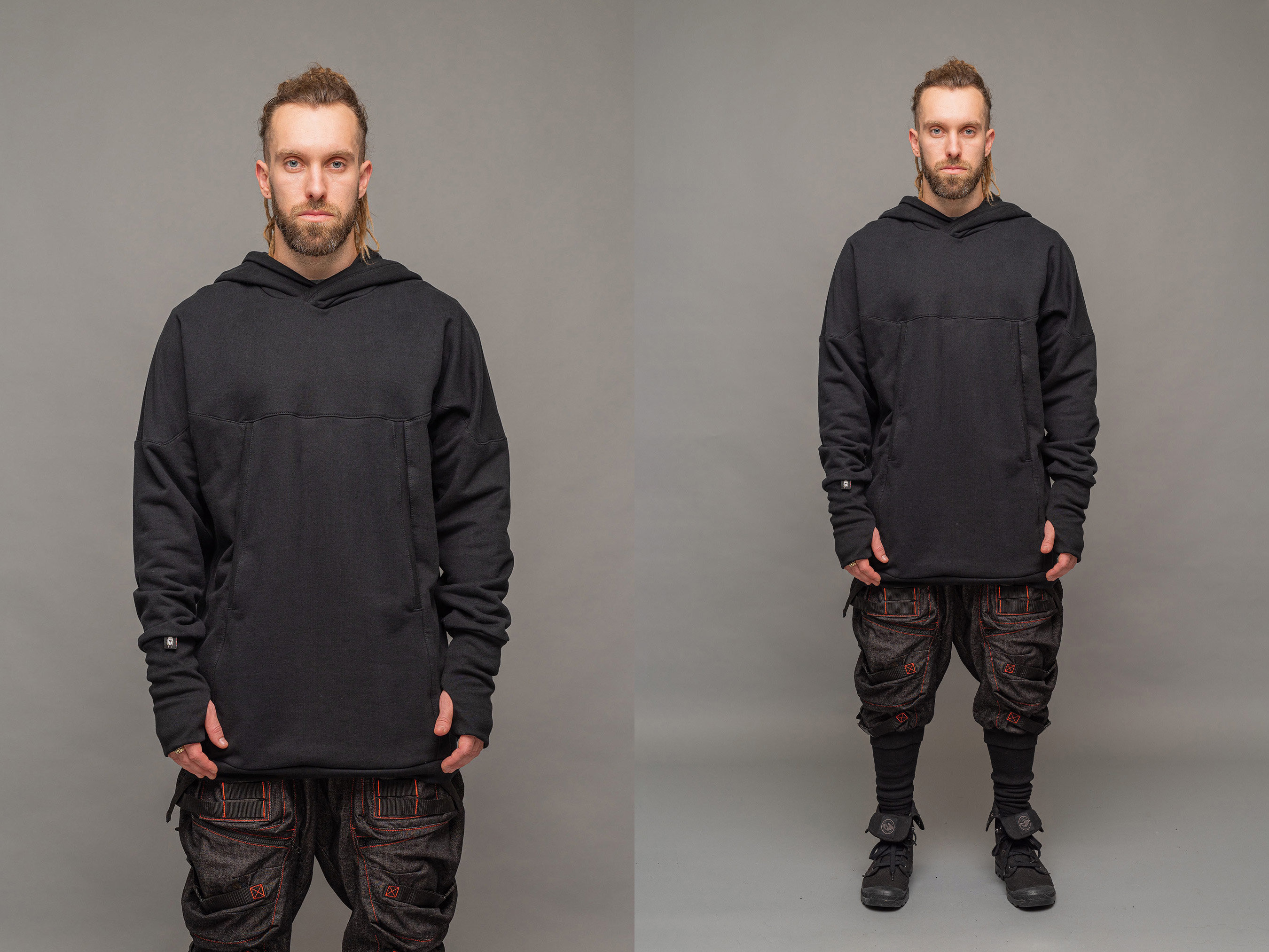 Titan - 500gsm Heavyweight French Terry Loopback Hoodie With