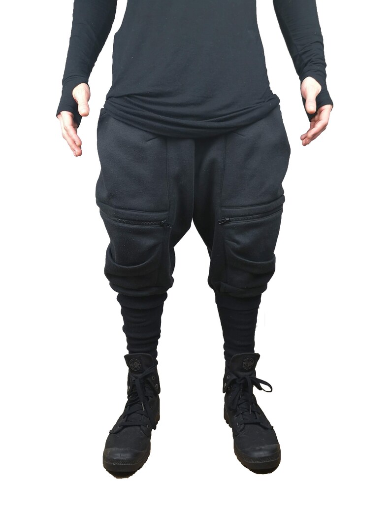 baggy cuffed joggers