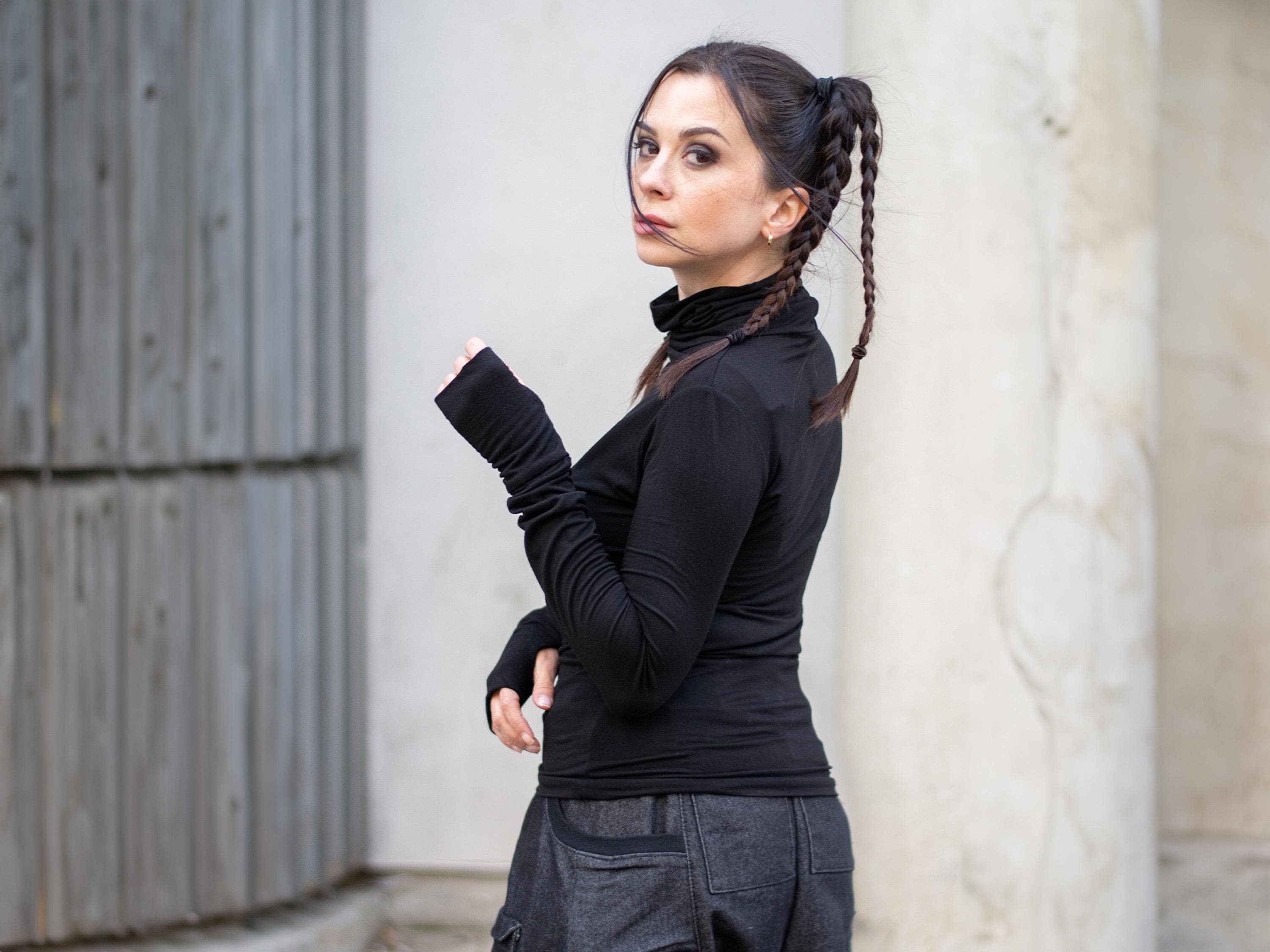 Magliette e T-shirts manica lunga da donna