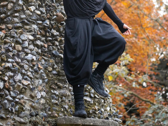 パンツ [KIMYO] SATURN LAYERS SET-UP PANTS PIECE TWILL GARMENT WASH RIB SLEEVE PANTS – THE SHOP YOHJI YAMAMOTO