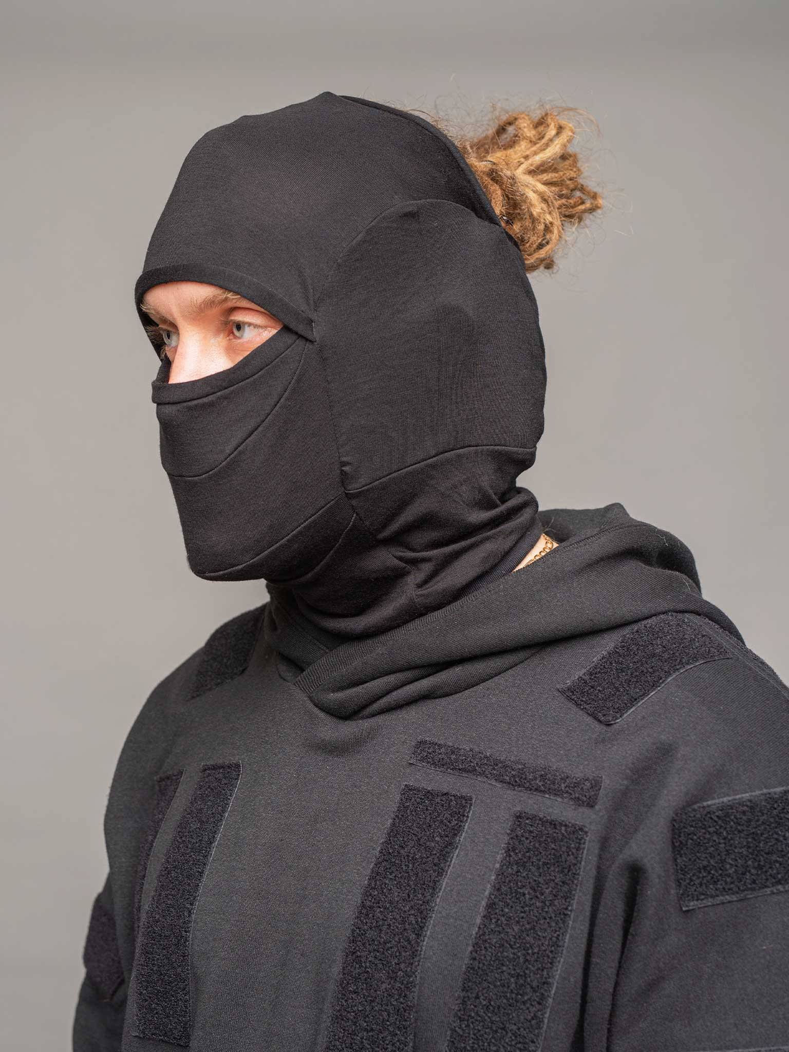 Balaclava Breathable Bamboo Jersey Dreadlock, Long Hair