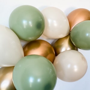 5 Inch/7 Inch Mini Balloons/Mallard Duck Baby Shower Decorations/Hunting Baby Shower/Woodland Baby Shower/Greenery Baby Shower/Eucalyptus